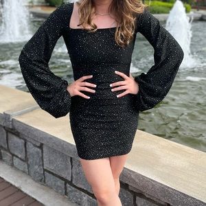 Shantelle Black Sparkle Dress